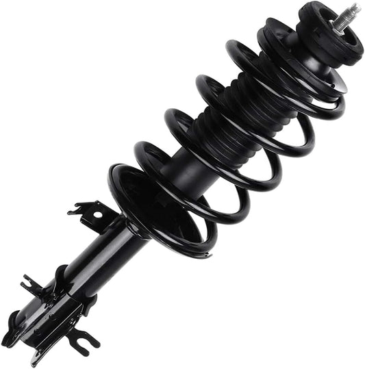 AutoShack Front Right Complete Strut & Coil Spring | Replacement for 2004-2012 Chevrolet Aveo 2007-2011 Chevrolet Aveo5 2009-2010 Pontiac G3 2005-2008 Pontiac Wave | 1-PC