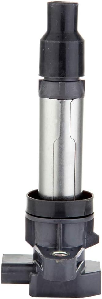 SCITOO ignition coils 4+Spark Plugs 4 4pcs Replacement for P-assat 1.8L 2001-2005,for J-etta 1.8L 2001 2002 2003 2004 2005,for A-udi A4 1.8L 2001-2007 Replace UF411 UF-437, UF-580, CO044