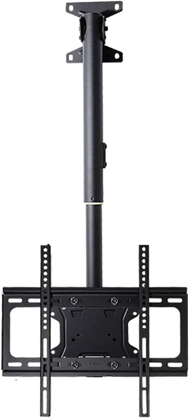 Universal TV Stand Adjustable Ceiling TV Mount Bracket for 32-65 Inch TVs, Full Motion Height Adjustable Swivel Tilting Bracket, Metal Expansion Screw Fixing