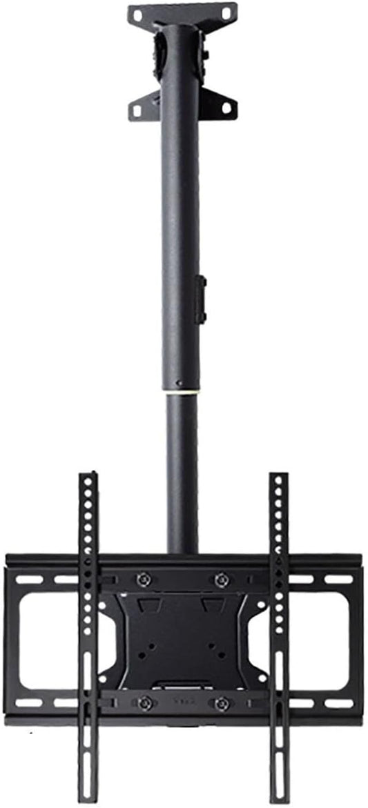Universal TV Stand Adjustable Ceiling TV Mount Bracket for 32-65 Inch TVs, Full Motion Height Adjustable Swivel Tilting Bracket, Metal Expansion Screw Fixing