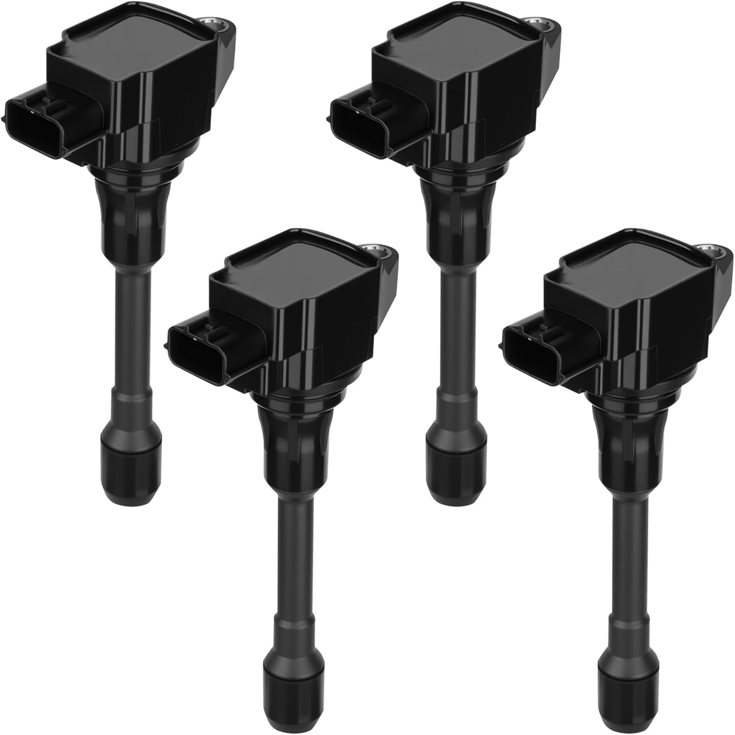 Set of 4 Ignition Coil Pack 2007 2008 2009 2010 2011 2012 Compatible with Nissan Altima Versa Sentra Cube Rogue Frontier 2013 2014 2015 for Infiniti M56 FX50 QX60 QX70 2.5L 2.0L 1.8L Replace# UF549