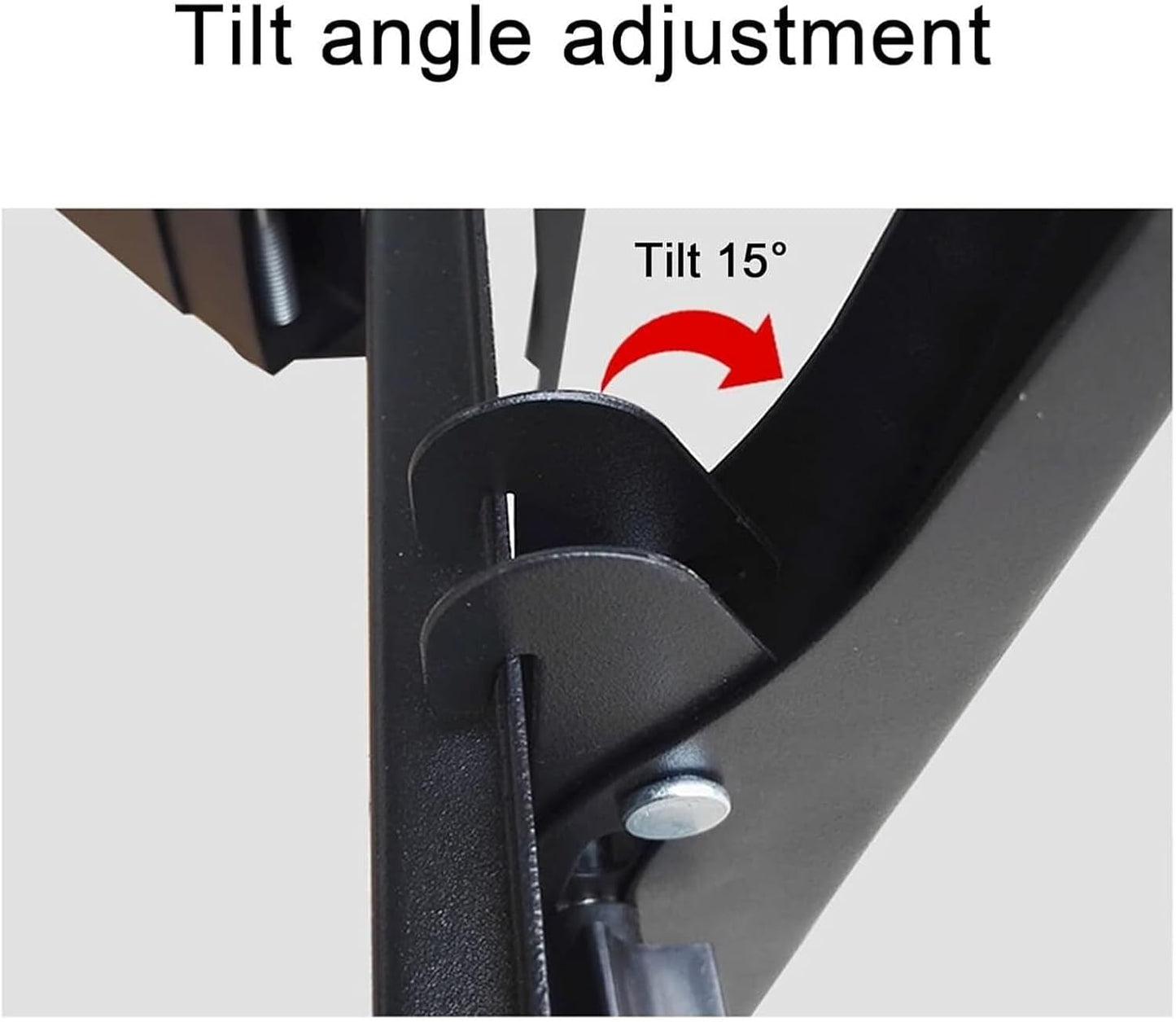 Ceiling, Ceiling TV Mount, Four Sided Ceiling TV Mount Bracket, 4 Movement Flat/Curved Screen Telescopic Height Adjustment