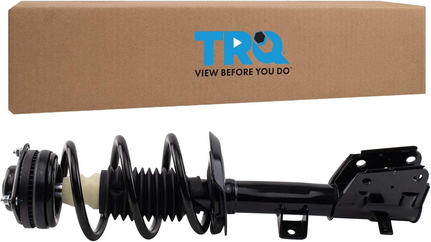 TRQ Front Left Complete Strut & Coil Spring Assembly Drivers Side Compatible with 2011-2017 Honda Odyssey