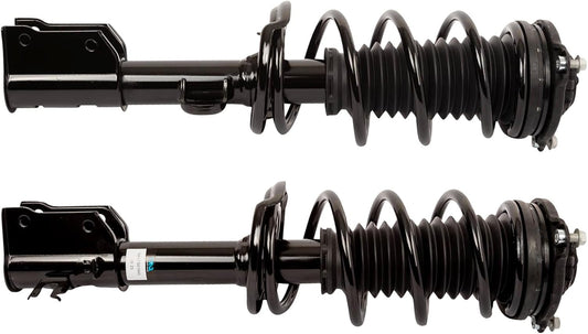 TRQ Front Strut & Coil Spring Assembly Set Driver & Passenger Sides Compatible with 17-21 Jeep Compass