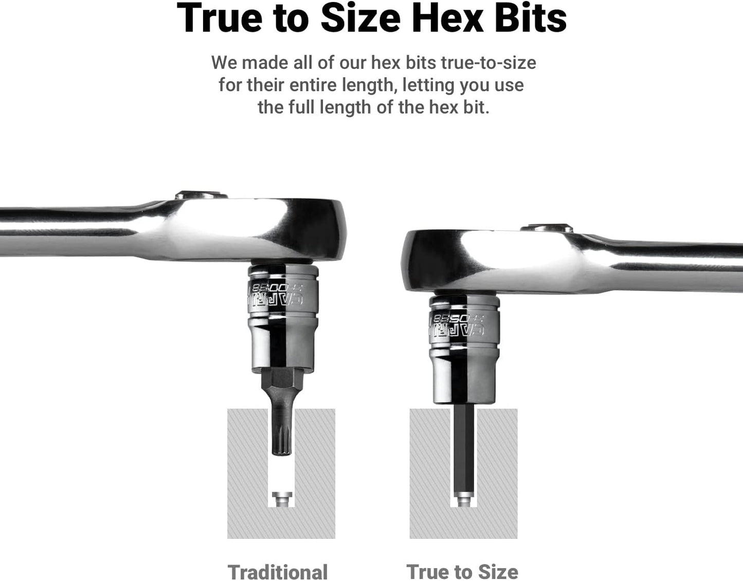 Capri Tools Master Bit Socket Set, Advanced Series, 88-Piece (30500-88MS)