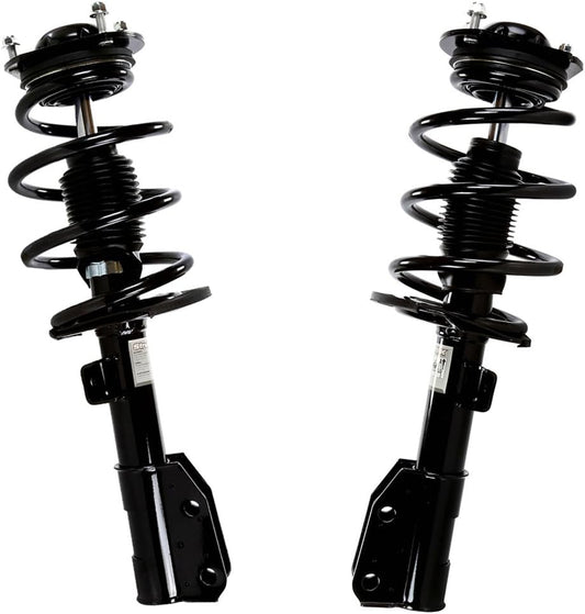 AutoShack Front Complete Strut & Coil Spring | Replacement for 2007-2012 GMC Acadia 2007-2010 Saturn Outlook | 2-PC