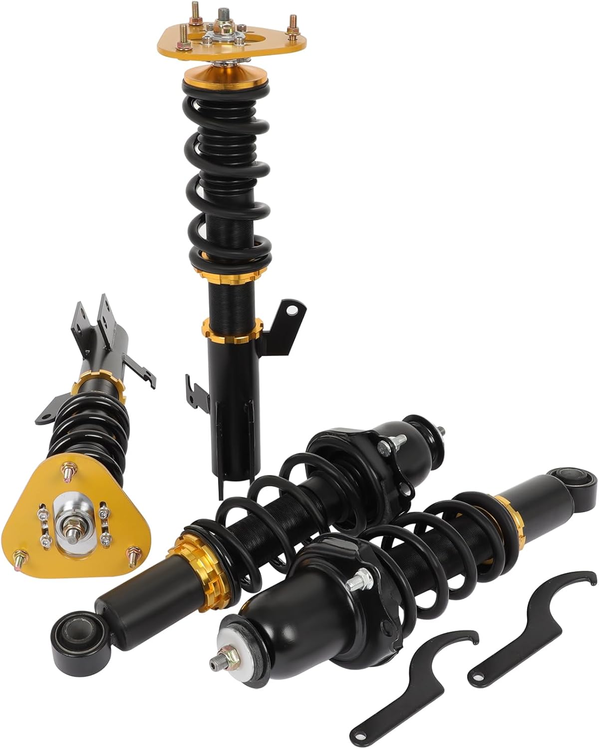 Coilover Suspensions Shock Struts Kits Assembly SCITOO Full Set Shocks Struts Kits fit for 2009-2017 for Toyota Corolla /2009 for Toyota Matrix