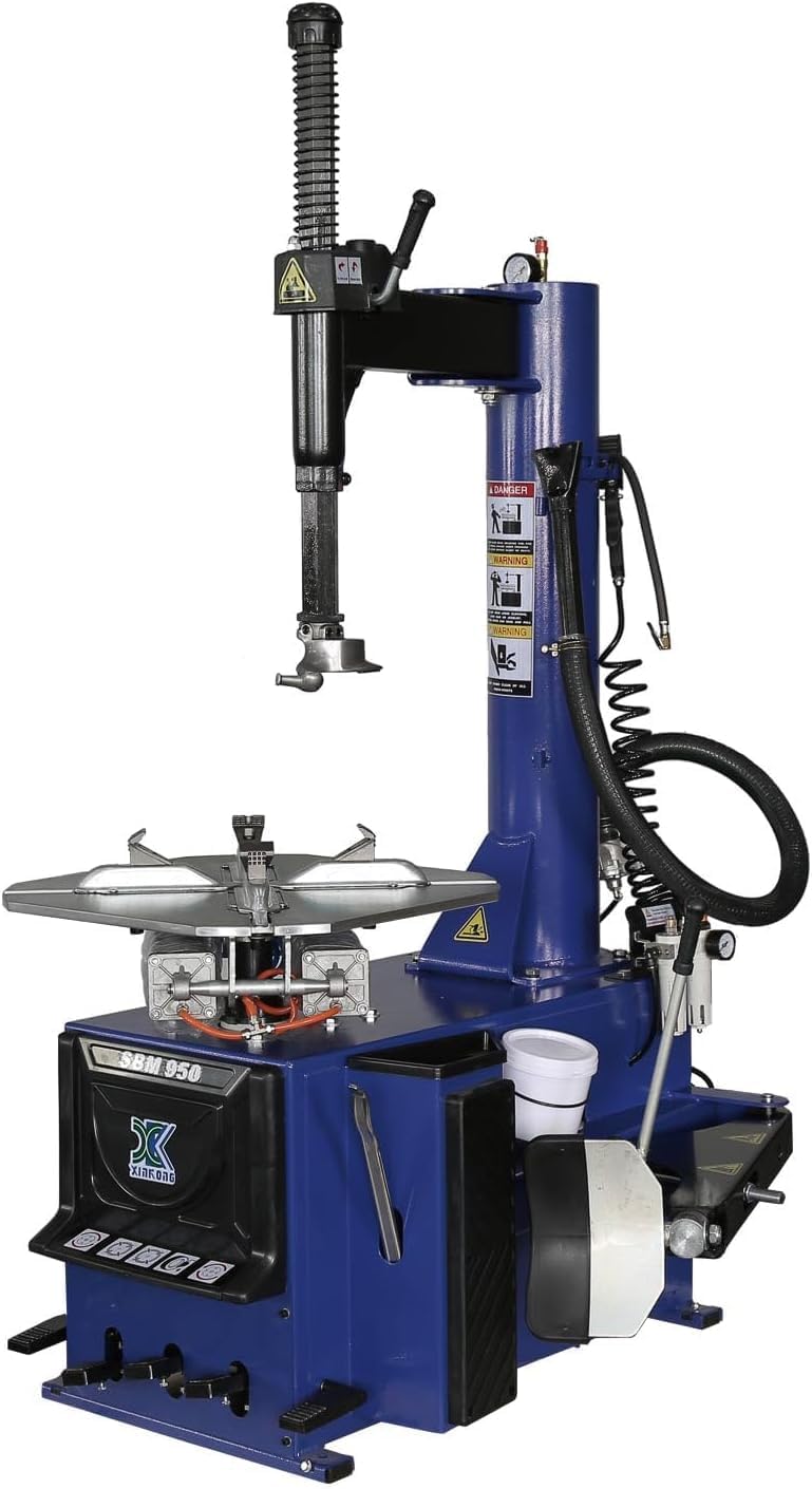 XK-New 2.0 Horsepower Tire Changer Wheel Changers Machine Balancer Rim Clamp Combo 950 690/36 Month Parts Replacement