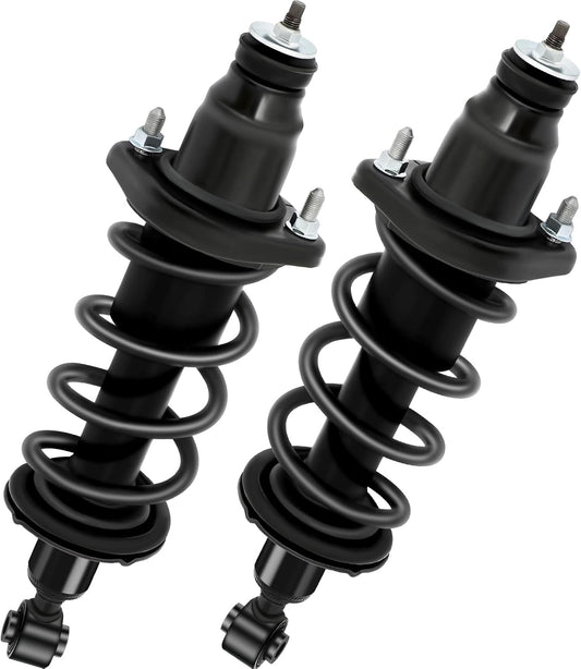 ASAPE 2PCS Rear Complete Struts Assembly w/Coil Spring Fit for 2001 2002 2003 2004 2005 for Honda Civic Shock Absorber Assembly Replace OE 171340L 171340R