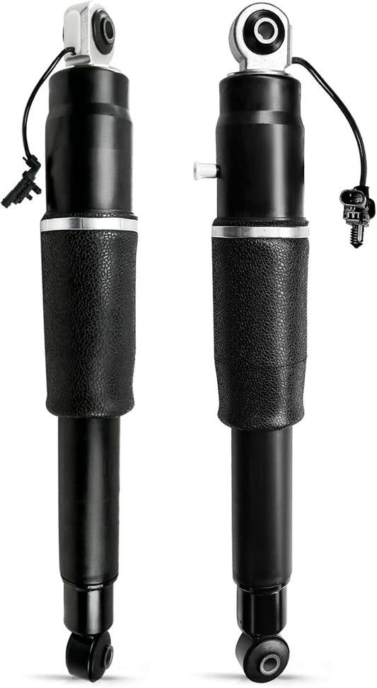2Pcs Air Suspension Shocks Absorbers for 2015-2019 Cadillac Escalade Chevy Suburban Tahoe GMC Yukon Car Rear Air Struts OEM Replace# 22283446, 22278958 (2S9200 x 2)