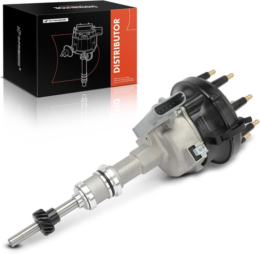 A-Premium Ignition Distributor with Cap and Rotor Compatible with Ford F-150 F-250 1985-1991, Bronco 1985-1991, E-150 Econoline, E-150 Econoline Club Wagon, E-250 Econoline 1986-1991, LTD 1986, 5.0L