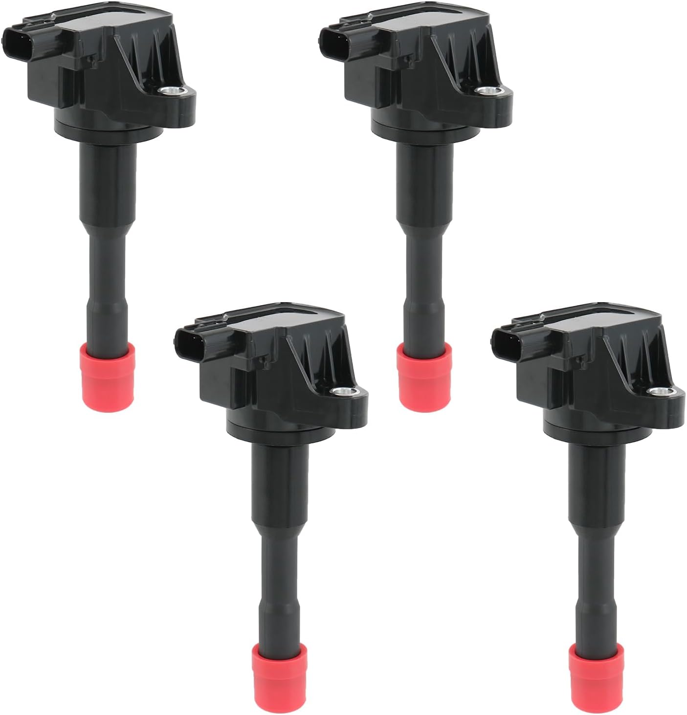 Set of 4 Ignition Coil Pack Compatible with 2003-2010 Honda Civic Hybrid L4 1.3L Replace# UF374, 30521PWA003, 30521PWAS01