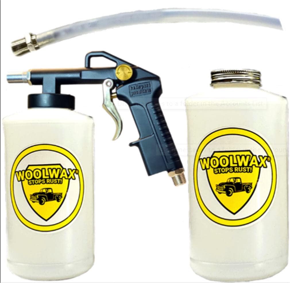 WOOLWAX™ Standard+ Undercoating Spray applicator Gun with air Pressure dial