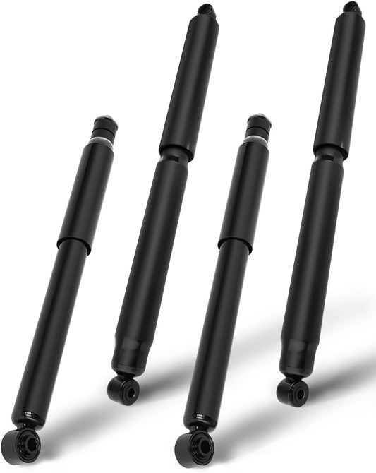 (4WD) Shocks, SCITOO Front Rear Gas Struts Shock Absorber Fit for 2005 2006 2007 2008 2009 2010 2011 2012 2013 2014 for Ford for F-250 Super Duty/for F-350 Super Duty 54347 34525 34526 Set of 4