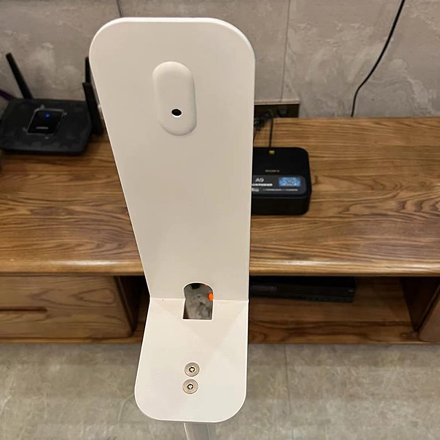 1 Pair White Speaker Stand for Sony HT-A9, Perfect Stand Setup for Easy and Secure Mounting of New HT-A9 Home Theater System Speaker