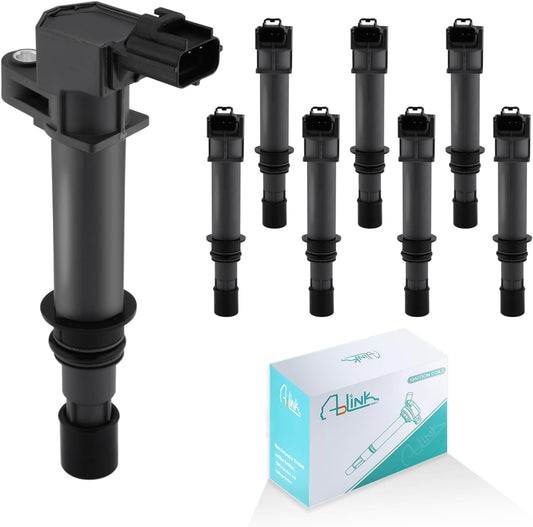 UF270 Set of 8 Ignition Coil Pack 3.7L 3.9L 4.7L For Jeep Commander Grand Cherokee Liberty,for Dodge Ram 1500 Dakota Durango Nitro,Chrysler Aspen,Mitsubishi Raider V6 V8 UF297 UF399