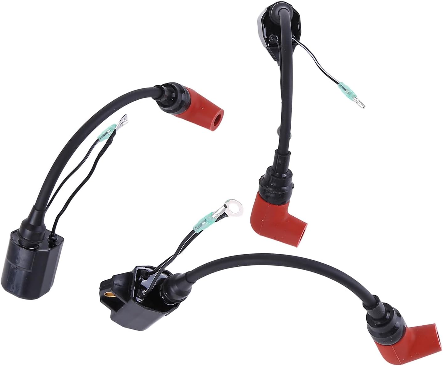 3Pcs Ignition Coil for Yamaha Outboard 60HP 70HP 75HP 85HP 90HP 2-Str Boat Outboard Motor Ignition Coil 697-85570 697-85570-00-00 6H2-85570-00-00