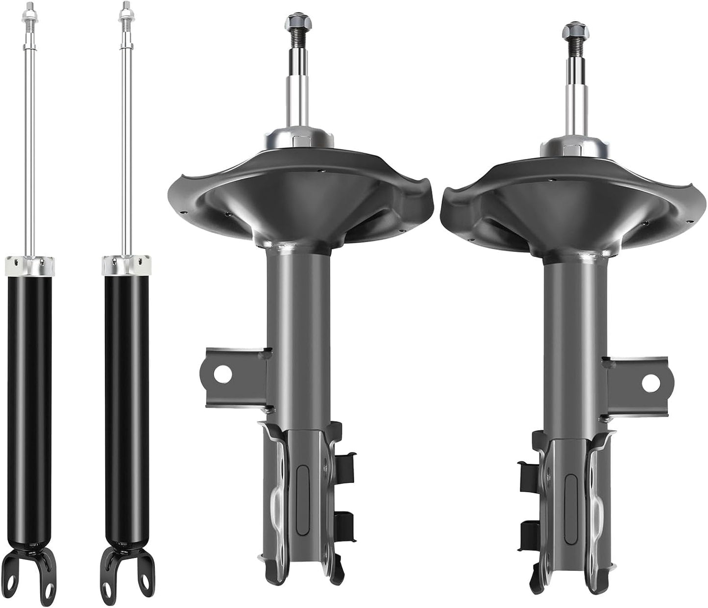 Shocks Absorber for Hyundai, OCPTY Shocks and Struts Front and Rear Fit for 2007 2008 2009 2010 for Hyundai for Elantra Auto Shocks Automotive Replacement Shock 338022 72306 349085 5622 Pack of 4