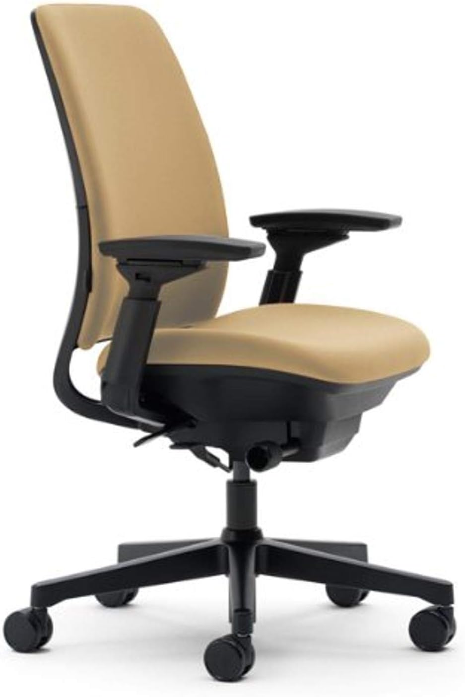 Steelcase Amia Office Chair - Most Comfortable Sit - 4 Points of Adjustability - Ergonomic Desk Chair - Upper Back Support - Adjustable Lumbar Support - Blue Fabric