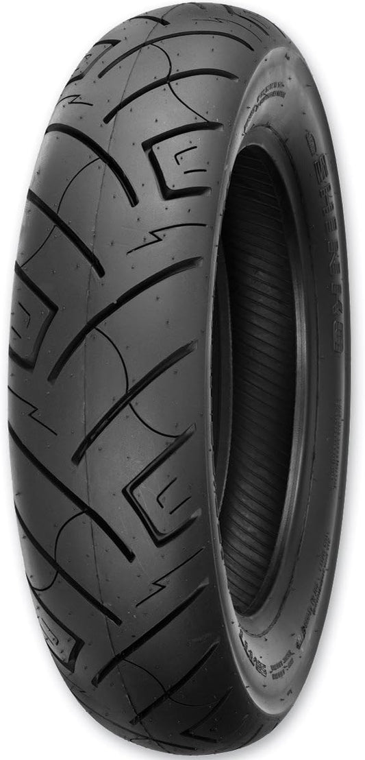 Shinko SR777 HD Black Wall Bias Rear Tire - 140/90B16 77H