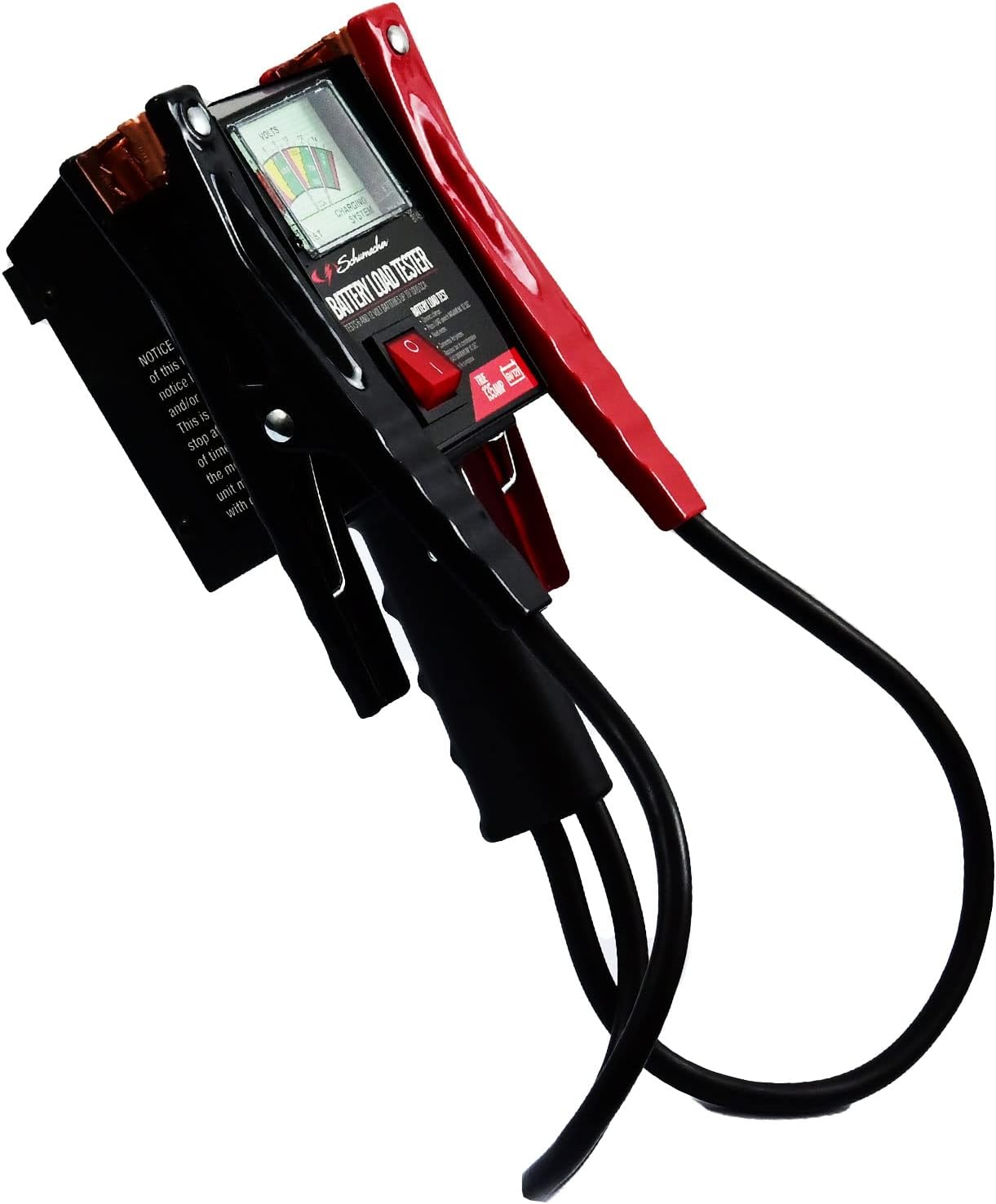 Schumacher Electric Battery, Charging, and Starting System Tester, BT453, 135 Amps, for Use with Motorcycle, ATV, Boat, Car, SUV, Truck, RV, and Classic Car Batteries