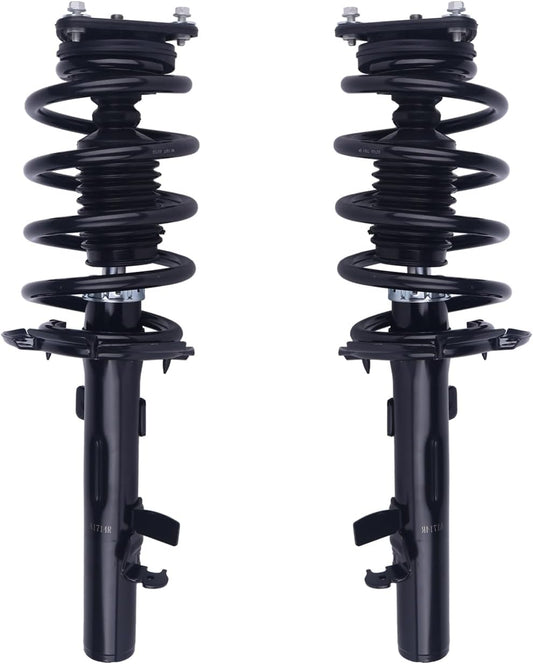 Autoround 172751 172750 Front Complete Shock Absorber Compatible with Ford Escape 2014 2015 2016 2017 2018 2019, Left & Right Struts with Coil Spring Assembly