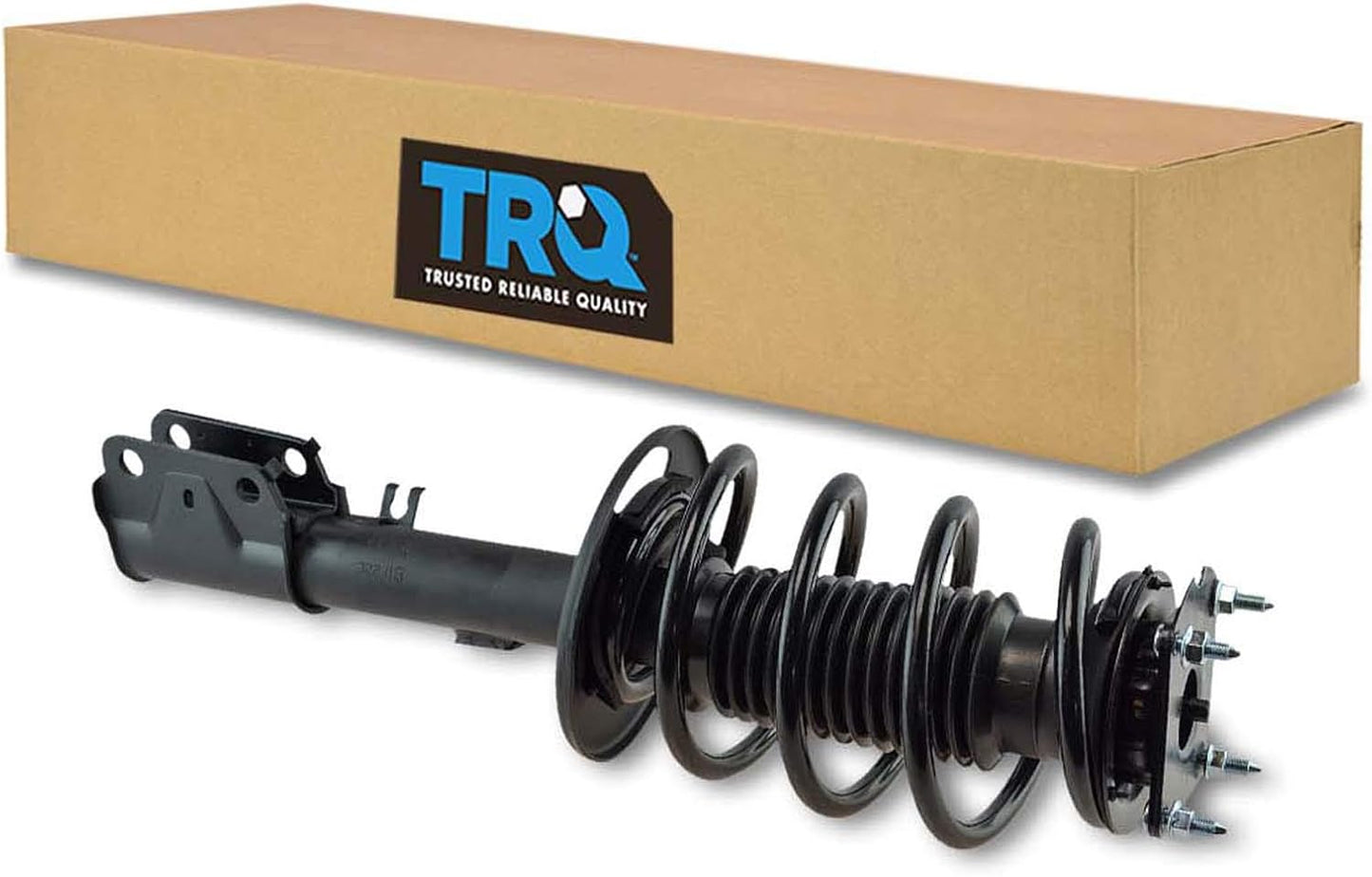 TRQ Front Left Complete Strut & Coil Spring Assembly Drivers Side Compatible with 2011-2017 Honda Odyssey