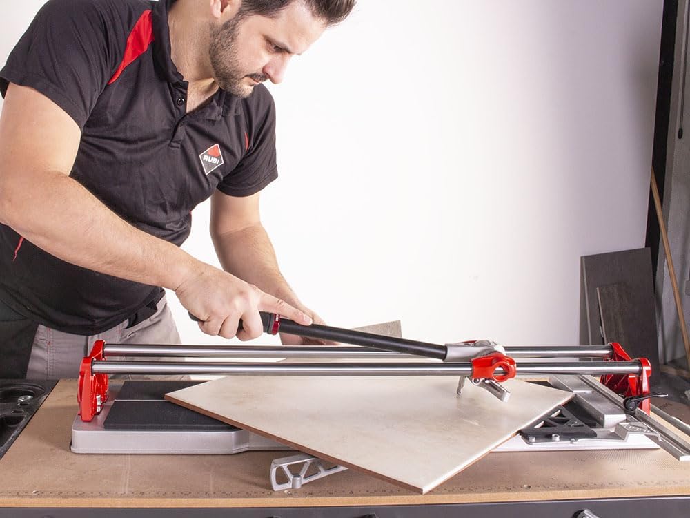 Rubi 14988 Manual Cutter with case, Grey.