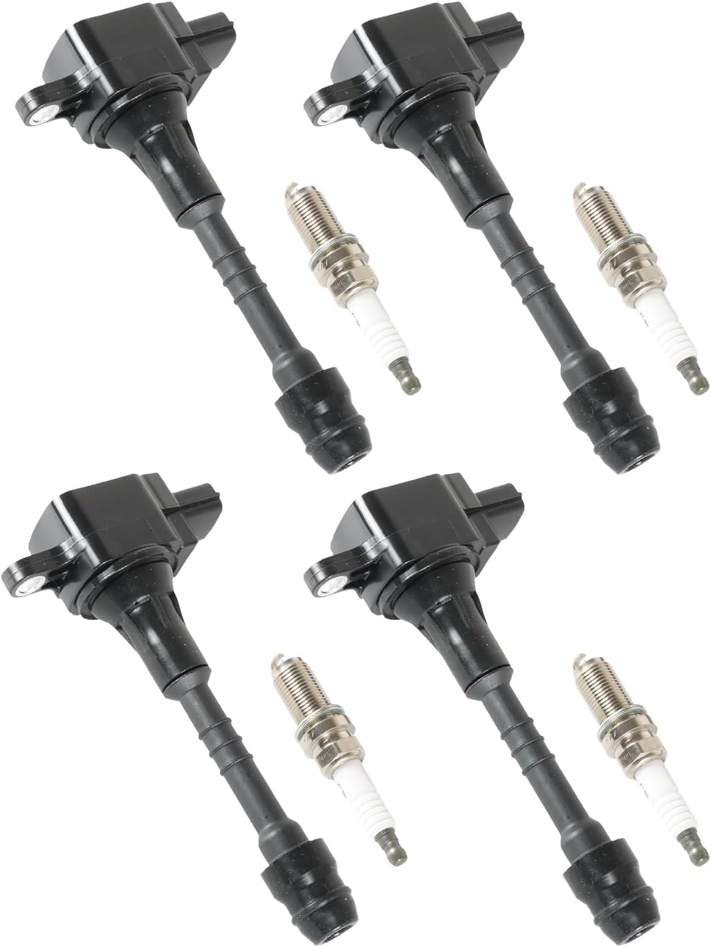 UF541 Ignition Coil Pack and Spark Plugs 90813 Replacement for 2006-2007 Mazda 5 Ignition Coil Set Of 4