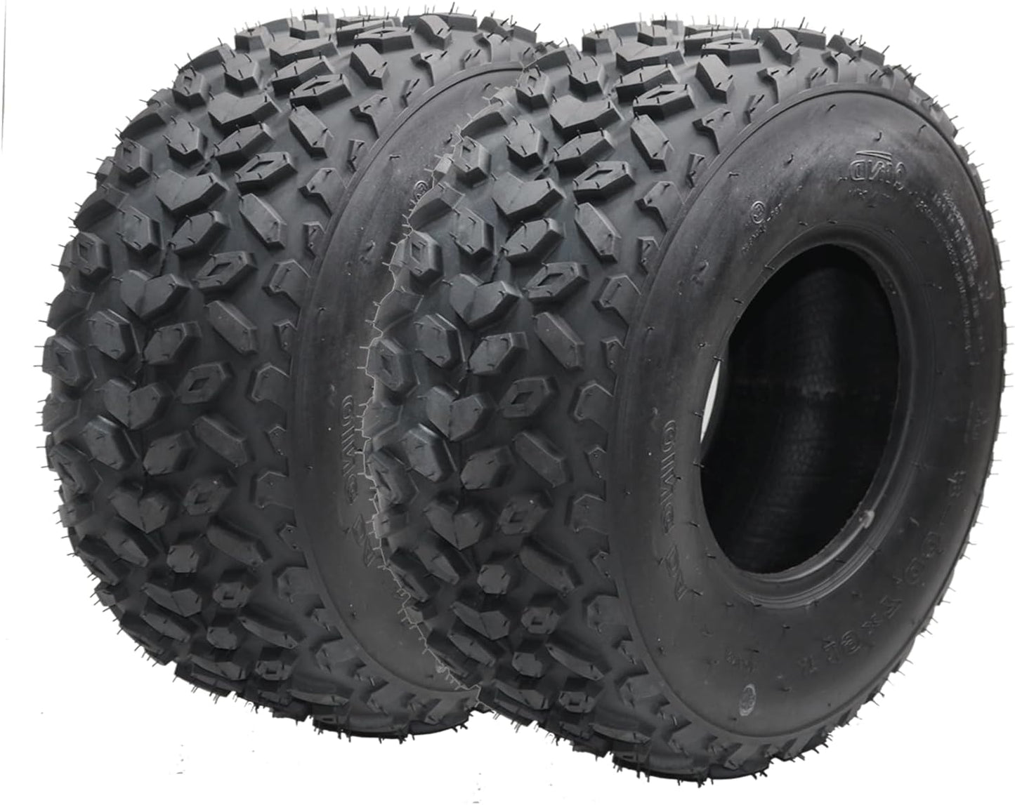 set of 2 atv tires All Terrain Tires atv tires 16X8-7(200/55-7) 4PR Tubeless, street tires go kart tires