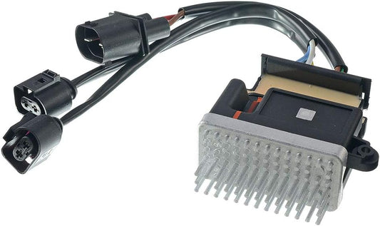 A-Premium Engine Radiator Cooling Fan Control Module Compatible with Audi A4 (Quattro) 2009-2016, A5 (Quattro) 2010-2016, Q3 (Quattro) 2015-2018, A6 2012-2017, Q5 2010-2017, A7 Quattro, allroad