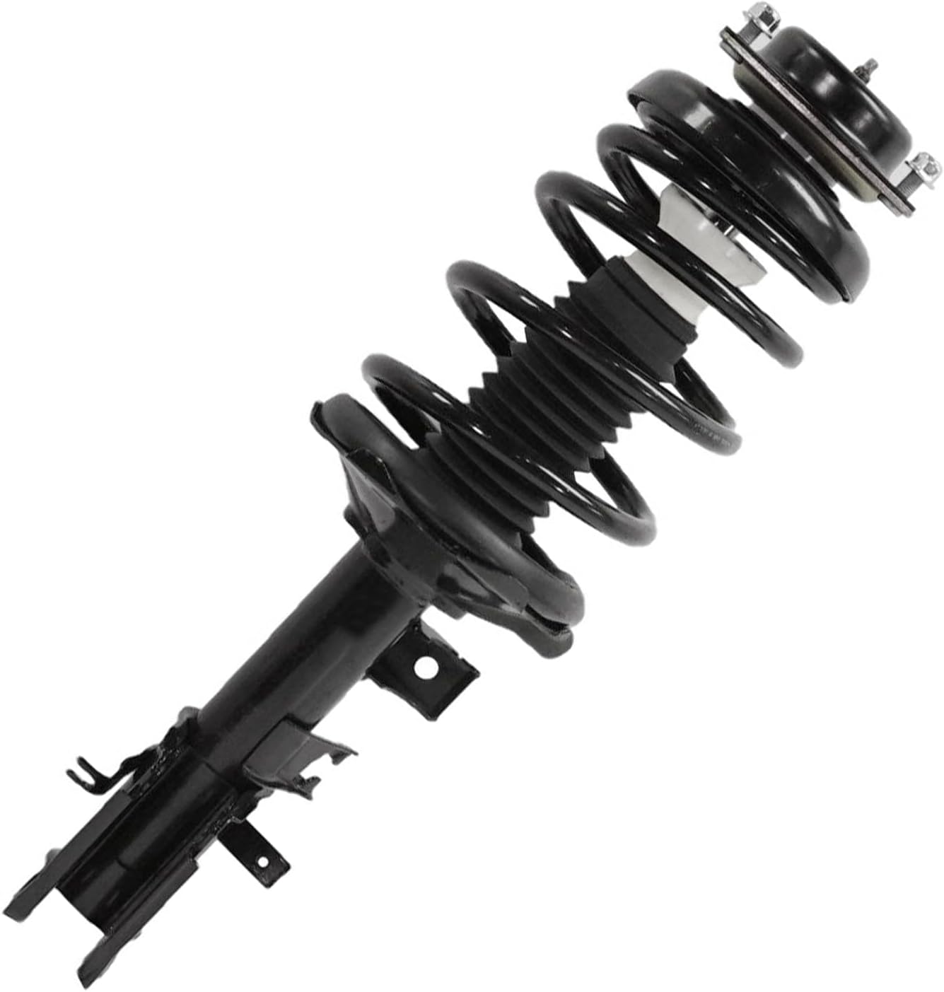 Detroit Axle - 4WD Struts Shocks for 1999-2001 Nissan Pathfinder 2001 Infiniti QX4, 2 Front Struts with Coil Spring Assembly 2 Rear Shock Absorbers Replacement Suspension Kit