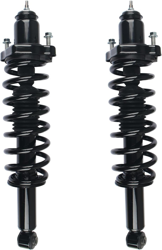 Autoround 172401 Pair Rear Complete Strut & Coil Spring Assembly Compatible with 2007-2016 Jeep Compass/Patriot, 2007-2012 Dodge Caliber, Driver and Passenger Side