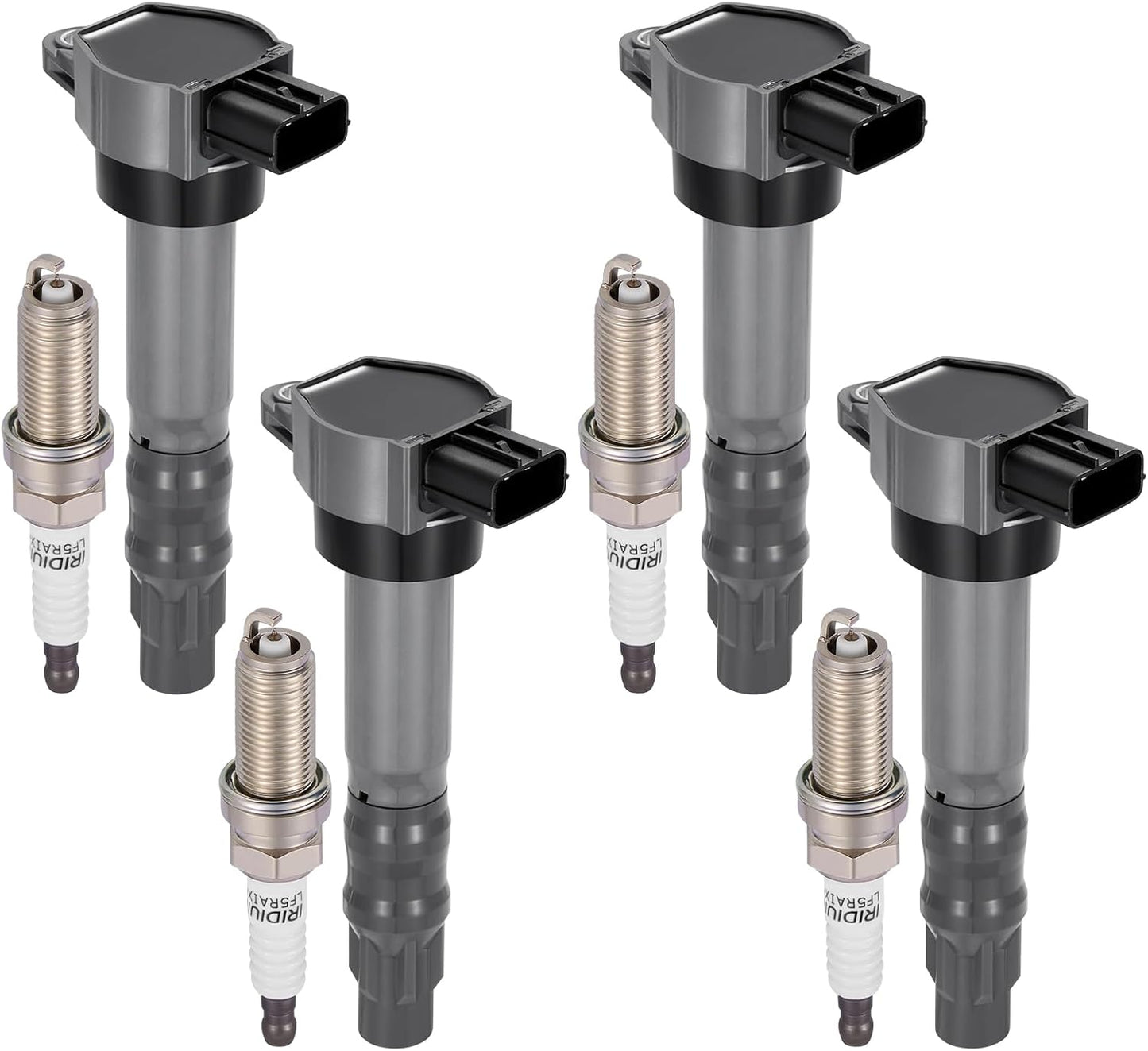 3-Pack UF196 Ignition Coils Compatible with Mitsubishi Montero 1994-2002, Compatible with Mitsubishi Montero Sport 1997-2005, 3.0L 3.5L V6 - Replaces MD314583 1788244 C196
