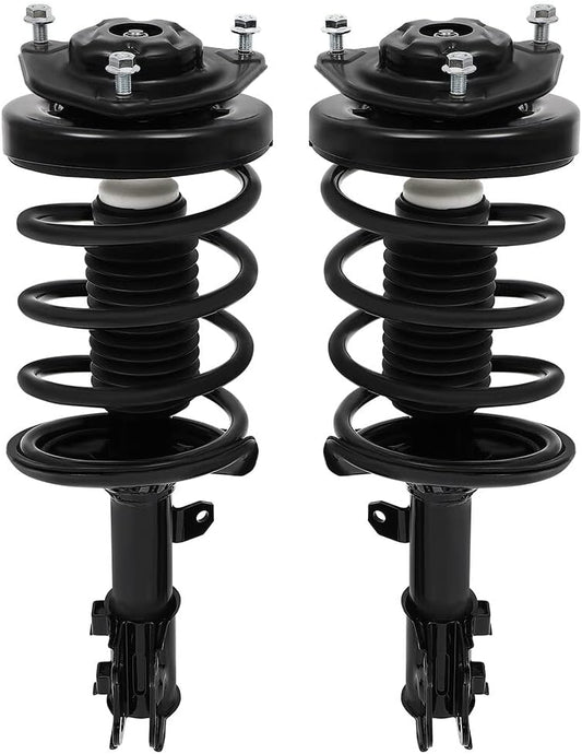 SCITOO Front Shock Absorber Assembly Fit for 2003-2008 for Hyundai Tiburon, Complete Shock and Strut Assembly Kit Fit for 172192 172191 2PCS