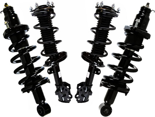 AutoShack Front & Rear Complete Strut & Coil Spring | Replacement for 2007-2011 Honda CR-V | 4-PC