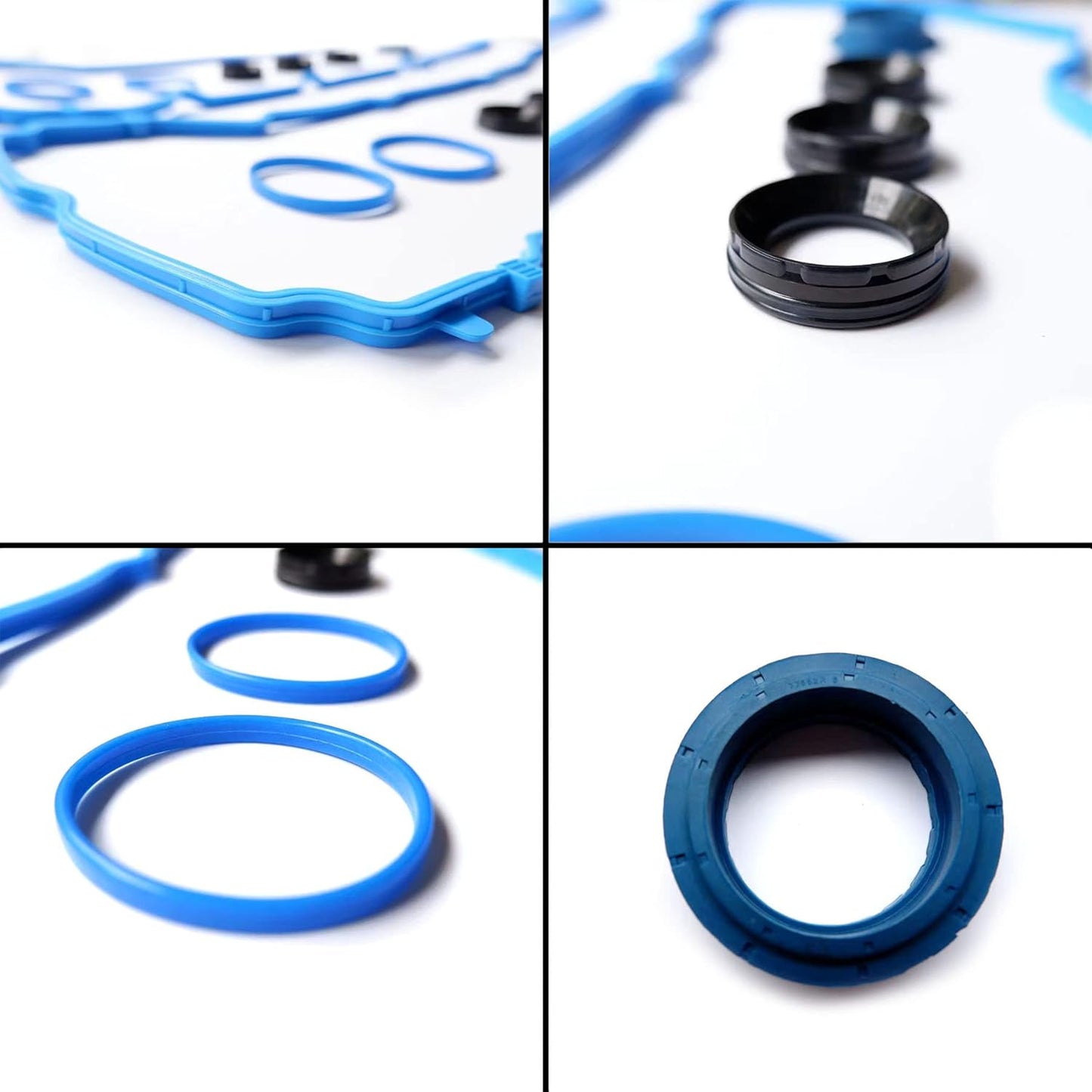 Silicone 3.6L V6 Valve Cover Gasket Set 5184596AE Intake Manifold Gasket MS97204 Fuel Injection Gasket Replacement for Chrysler 200 300,Dodge Challenger Charger Journey,Jeep Wrangler Cherokee VS50805R
