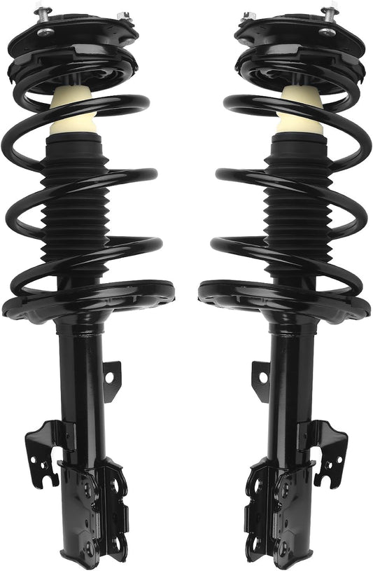 Autoround Front Complete Strut w/Coil Spring Assembly 172205 172206 Compatible with 2004 2005 2006 Toyota Camry/Solara, Lexus ES330 Left & Right