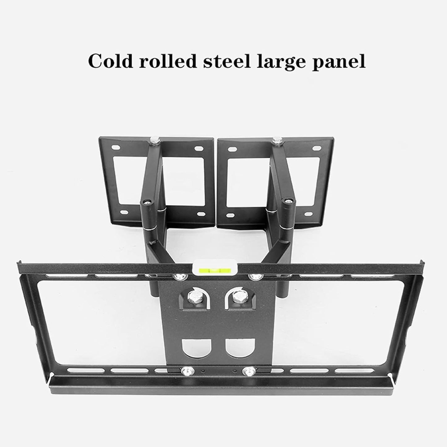 Tv Monitor Holder Rack Six-Arm Corner Tv Bracket Full Motion Wall Mount Extension Swivel Tilt Tv Bracket with Dual Base Fits Most 32 to 70 Inch Flat Screen Tv,L,