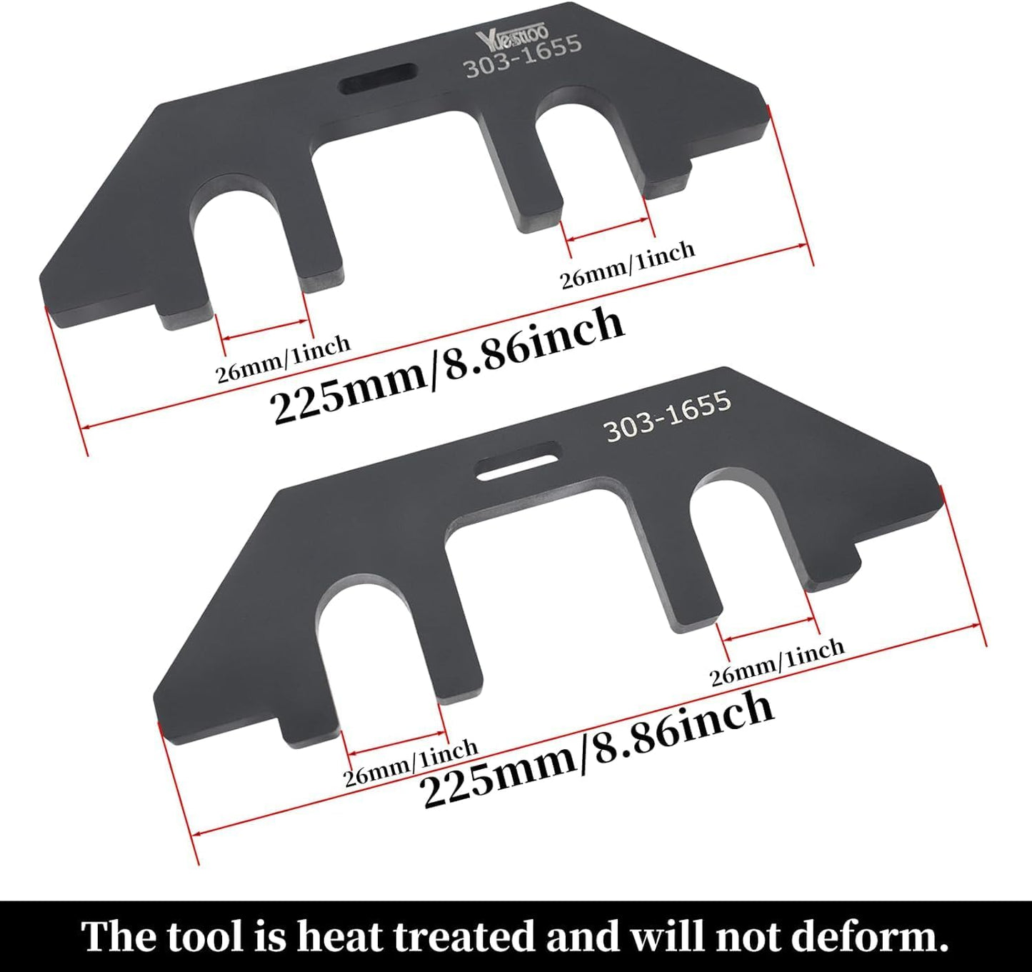 303-1655 303-1633 Engine Camshaft Alignment Tool, Compatible with Ford 3.5L EcoBoost V6 Upgraded F-150 Lincoln Navigator, with Camshaft Roller Follower to Remove Install Roller Rocker Follower, RT11