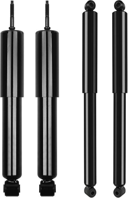 4x Front Rear Shock Struts Sets for Ford, OCPTY Auto Shock Absorber fits 1990 1991 1992 1993 1994 1995 1996 for Ford for F-150 4WD with Accessory Shock Absorber 344049 344079
