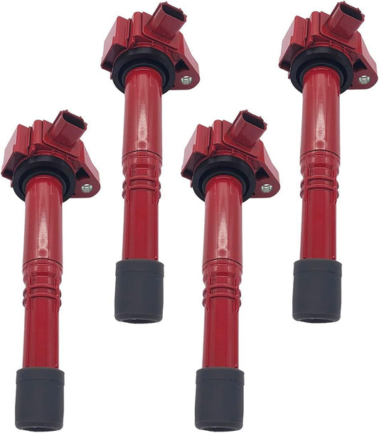 30520-5A2-A01 4pcs Set Ignition Coils Compatible with Acura TLX Honda Accord CR-V 2.4L UF-712