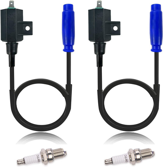 21121-1292 Ignition Coil Spark Plug For Kawasaki Brute Force 650 750 Prairie 650 700 KVF650 KVF750 4x4 4x4i 21121-1306 21121-0018