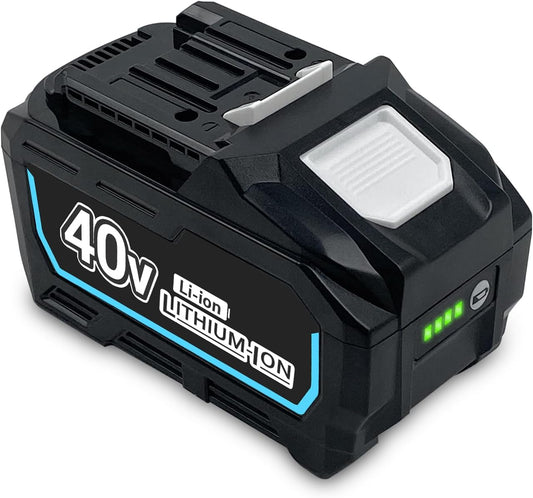 40V 8.0A Replacement Battery Compatible with Makita BL4080F BL4040 BL4025 BL4025B BL4020 BL4050 Cordless Power Tools with LED Screen Display