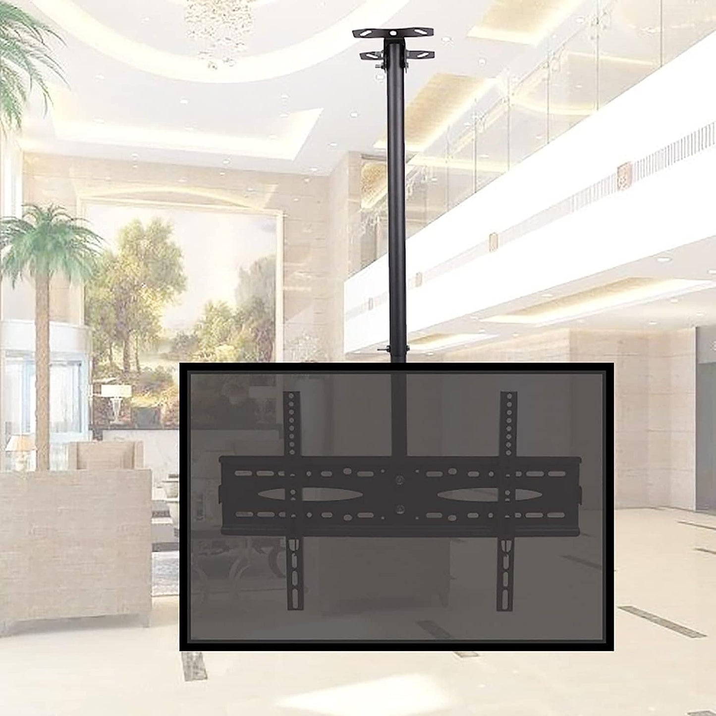 TV Stand TV Unit, Ceiling TV Mount, Hanging Full Motion Fits Most 32-72 Inch Flat Sn TVs, with Loading 77lbs\/35kg, Max VESA 600x400mm TV Mount TV Stand
