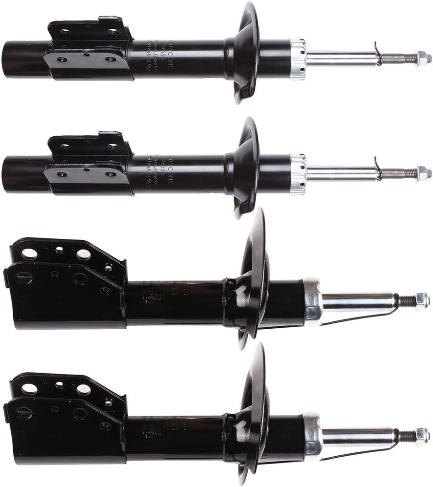 SCITOO Full Set Shocks, Shocks Absorbers and Struts Fits 99-14 for Chevy Silverado 1500,01 02 04 06 08 10-14 for Chevy Silverado 2500,01 03 05 06 07 08 09 11 12 13 for Chevy Silverado 3500