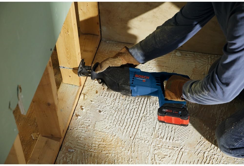 BOSCH CRS180B 18V 1-1/8 In. D-Handle Reciprocating Saw (Bare Tool)