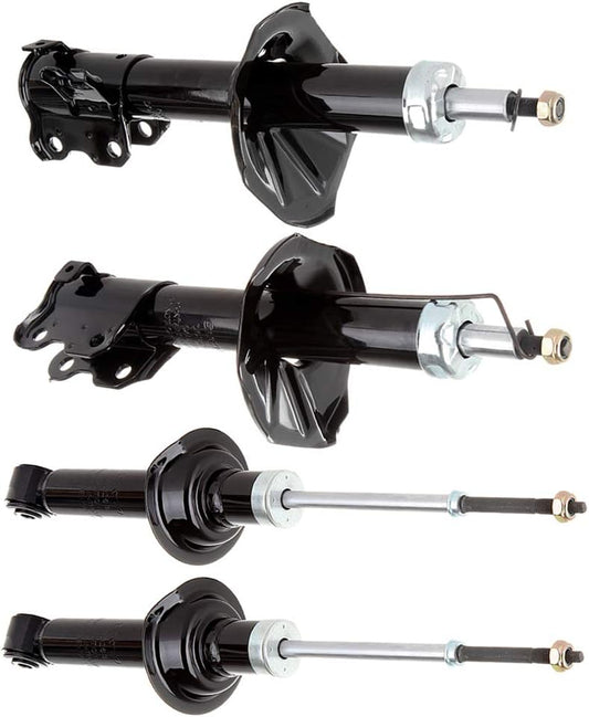 SCITOO Front and Rear Shock Absorbers Struts Compatible with 1995-1998 for Nissan for 200SX, 1995-1999 for Nissan for Sentra, Replace 333219 71968 333220 341194 71278 Automotive Shocks 4PCS