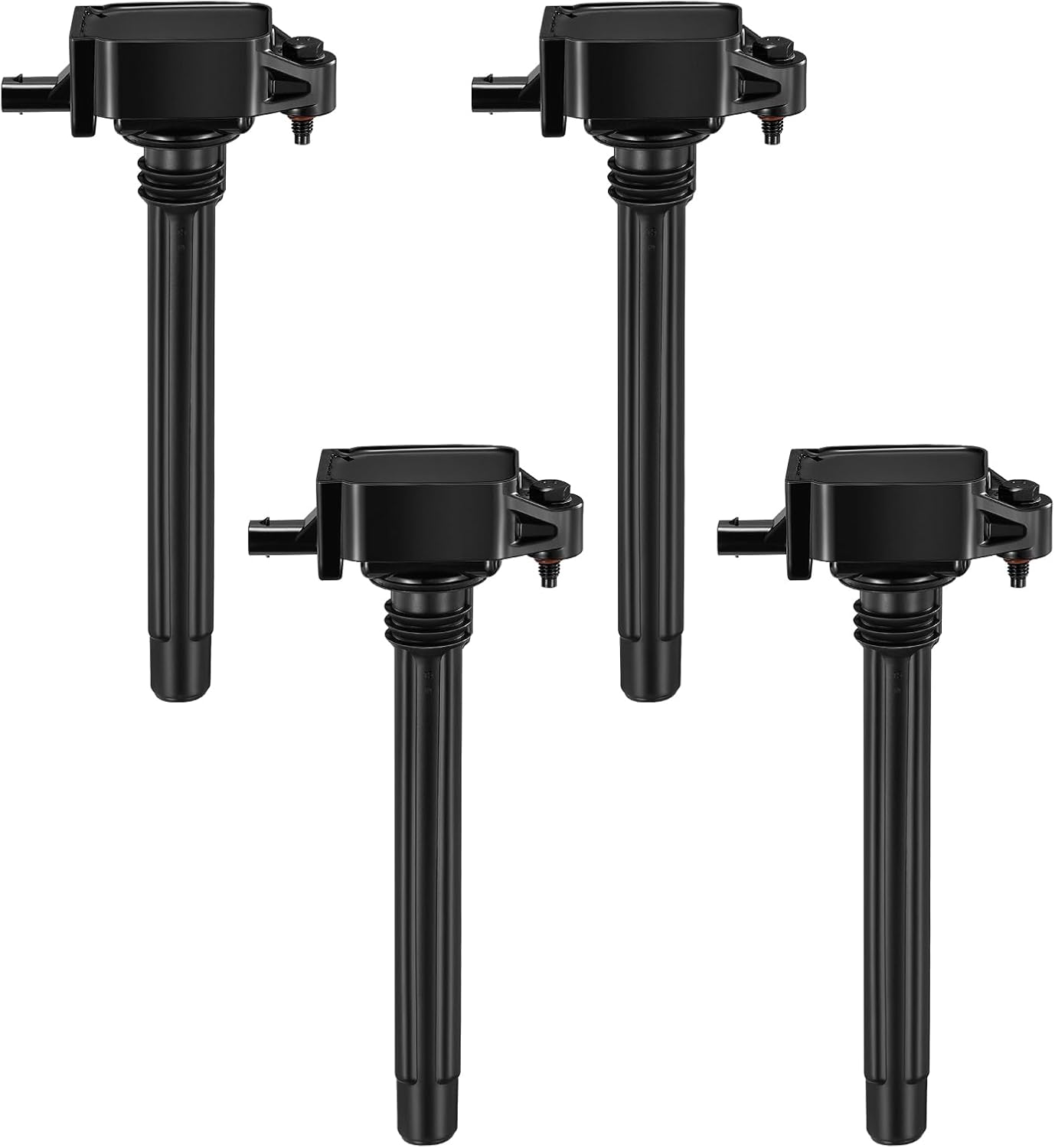 BDFHYK Ignition Coil Pack UF807 and Iridium Spark Plugs 93175 Compatible with Chrysler Pacifica Dodge Durango Jeep Grand Cherokee Wrangler Ram 1500 3.6L V6 68223569AB LKR7DIX-11S, Sets of 6