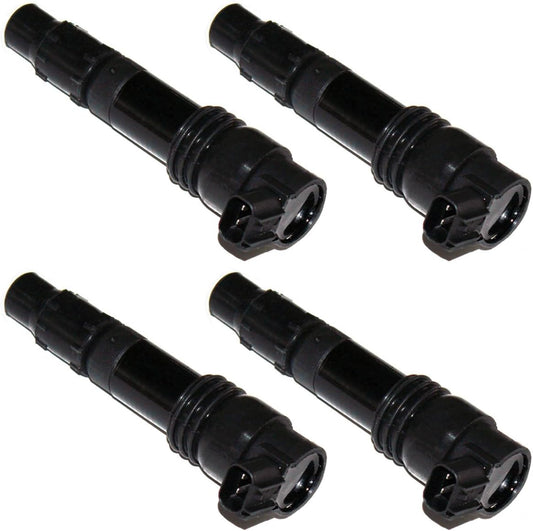 Caltric 4-Pack Ignition Coils Compatible with Suzuki Gsxr 600 Gsxr600 Gsx-R600 Gsx-R600Z 2001-2003